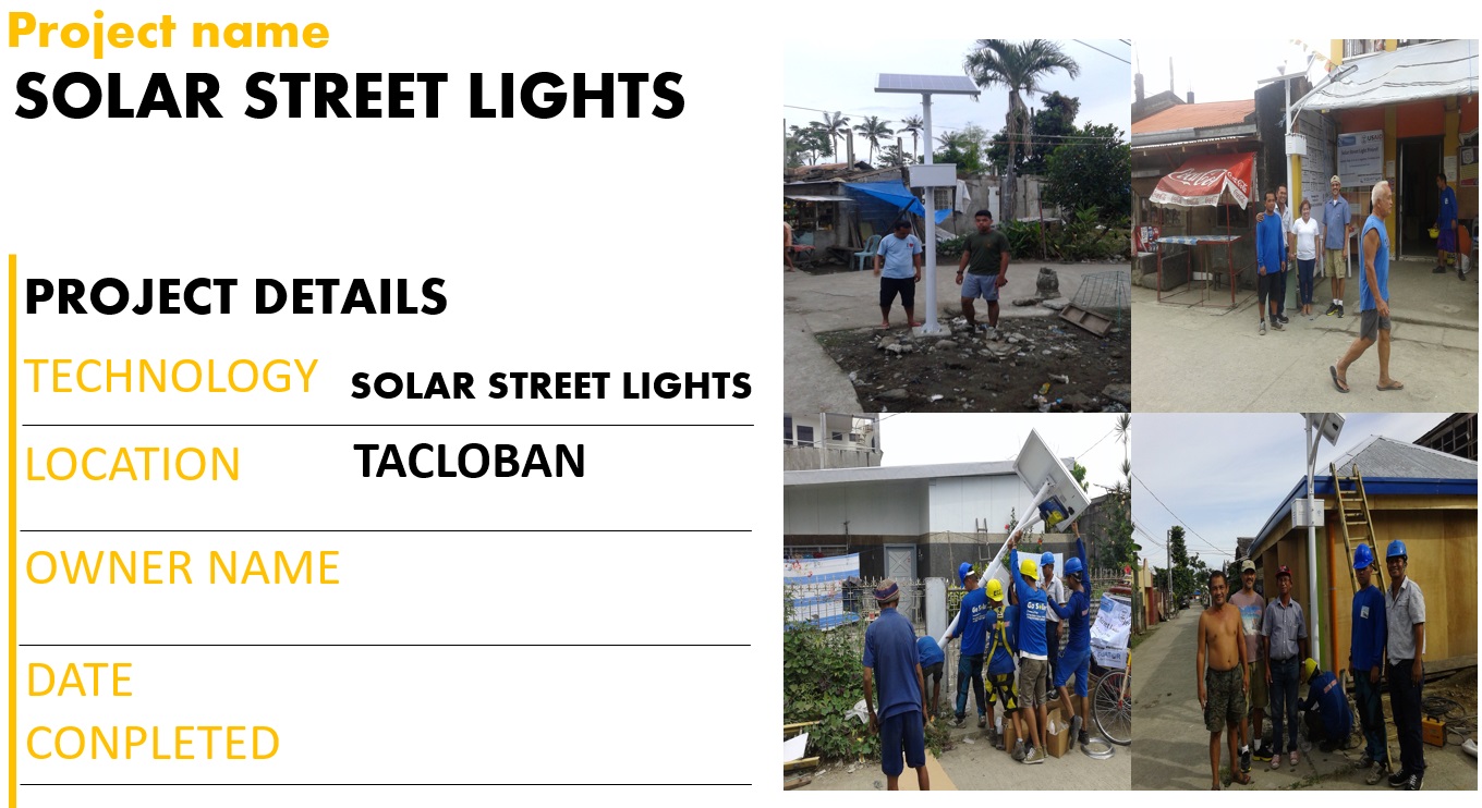 TACLOBAN STREET LIGHTS